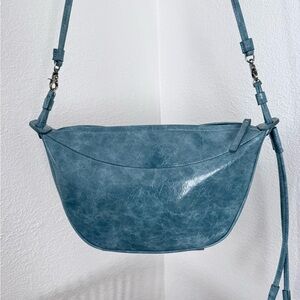 Anthropologie Lucie Faux Leather Crossbody Bag